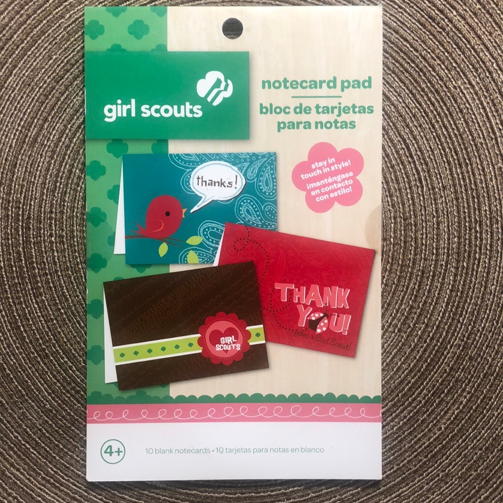 Girl Scouts Notecard Pad